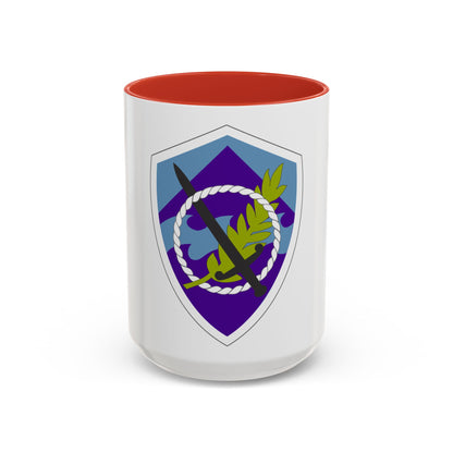 350 Civil Affairs Command (U.S. Army) Accent Coffee Mug