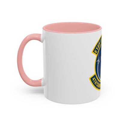 4 Combat Camera Squadron (U.S. Air Force) Accent Coffee Mug