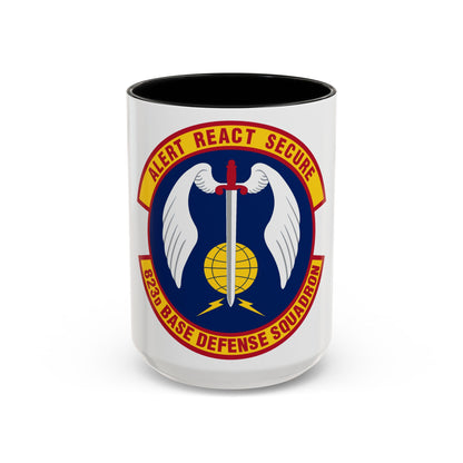 823 Base Defense Squadron ACC (U.S. Air Force) Accent Coffee Mug