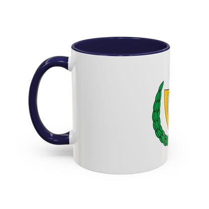 Coat of arms of the Turkish Federated State of Cyprus - Accent Coffee Mug