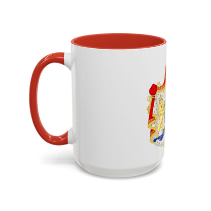 Royal coat of arms of the Netherlands (1815-1907) - Accent Coffee Mug