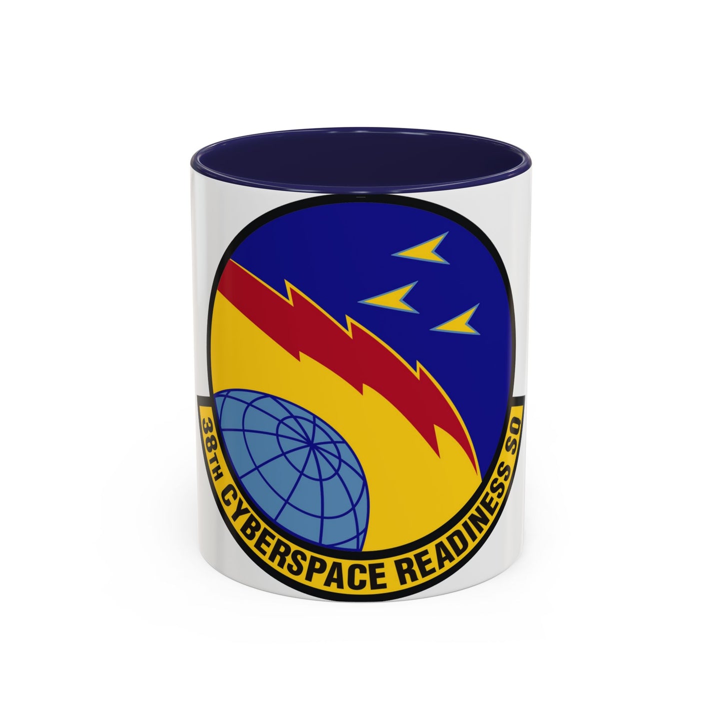 38th Cyberspace Readiness Squadron (U.S. Air Force) Accent Coffee Mug