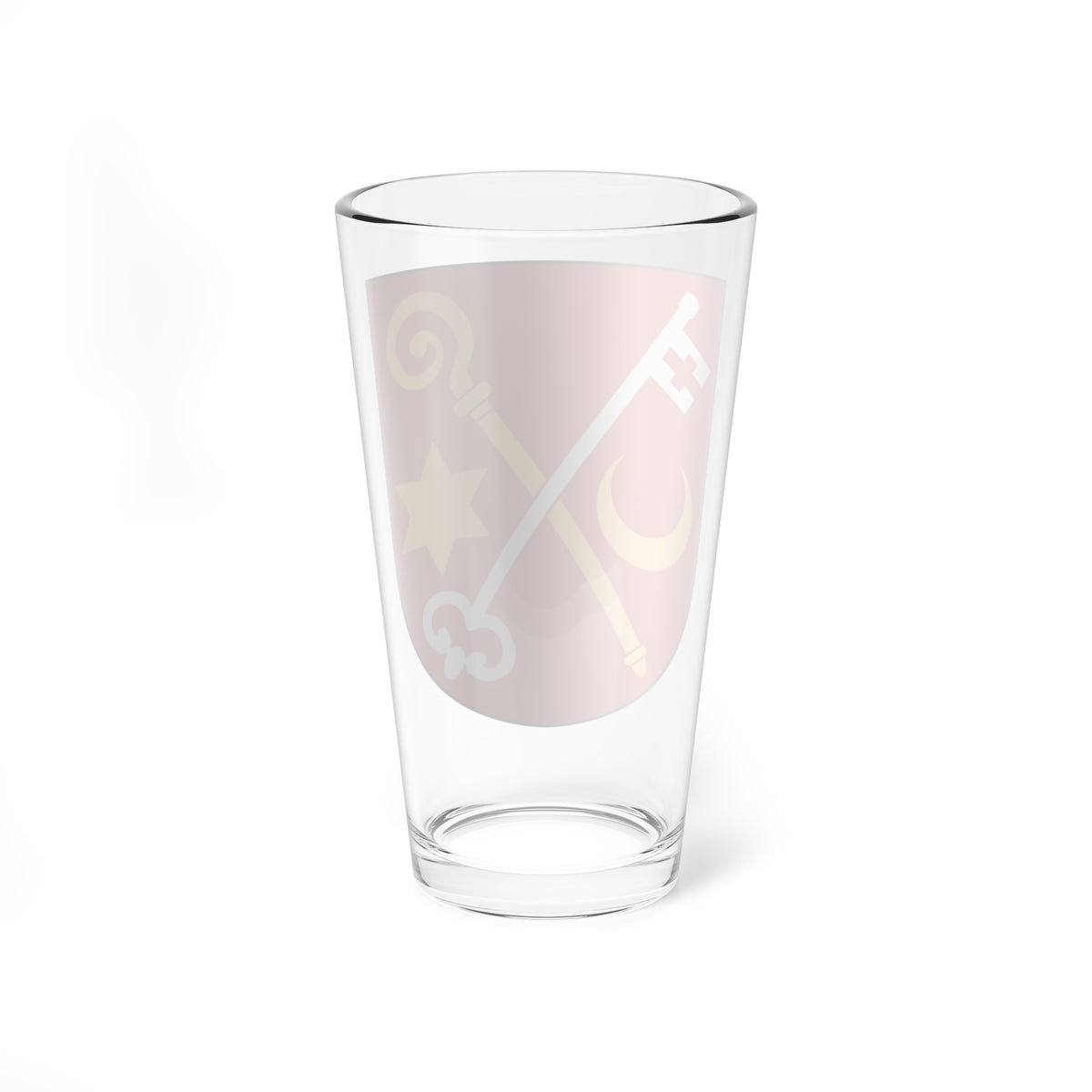 Ödeshögs kyrkliga samfällighet vapen (Sweden) (Coat of Arms) Pint Glass 16oz