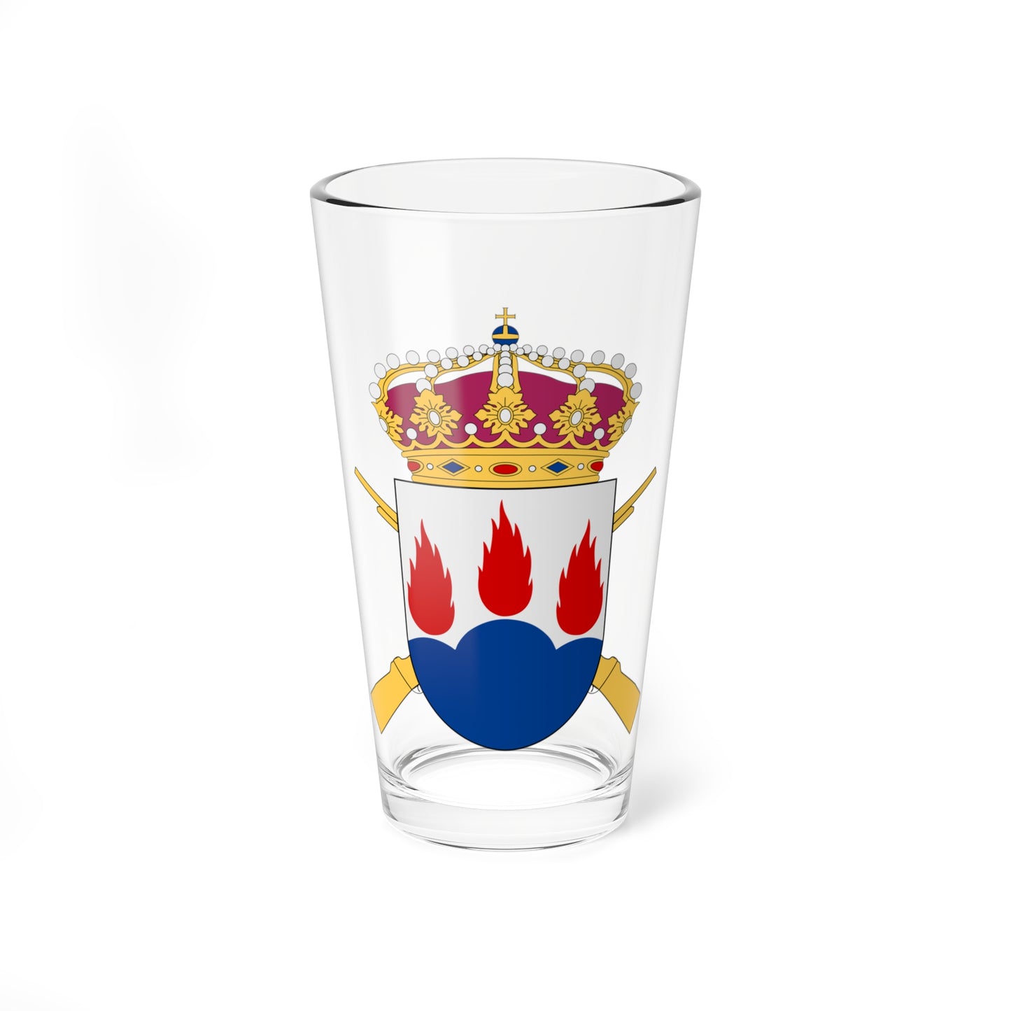 Västmanlandsgruppen vapen (Sweden) (Coat of Arms) Pint Glass 16oz