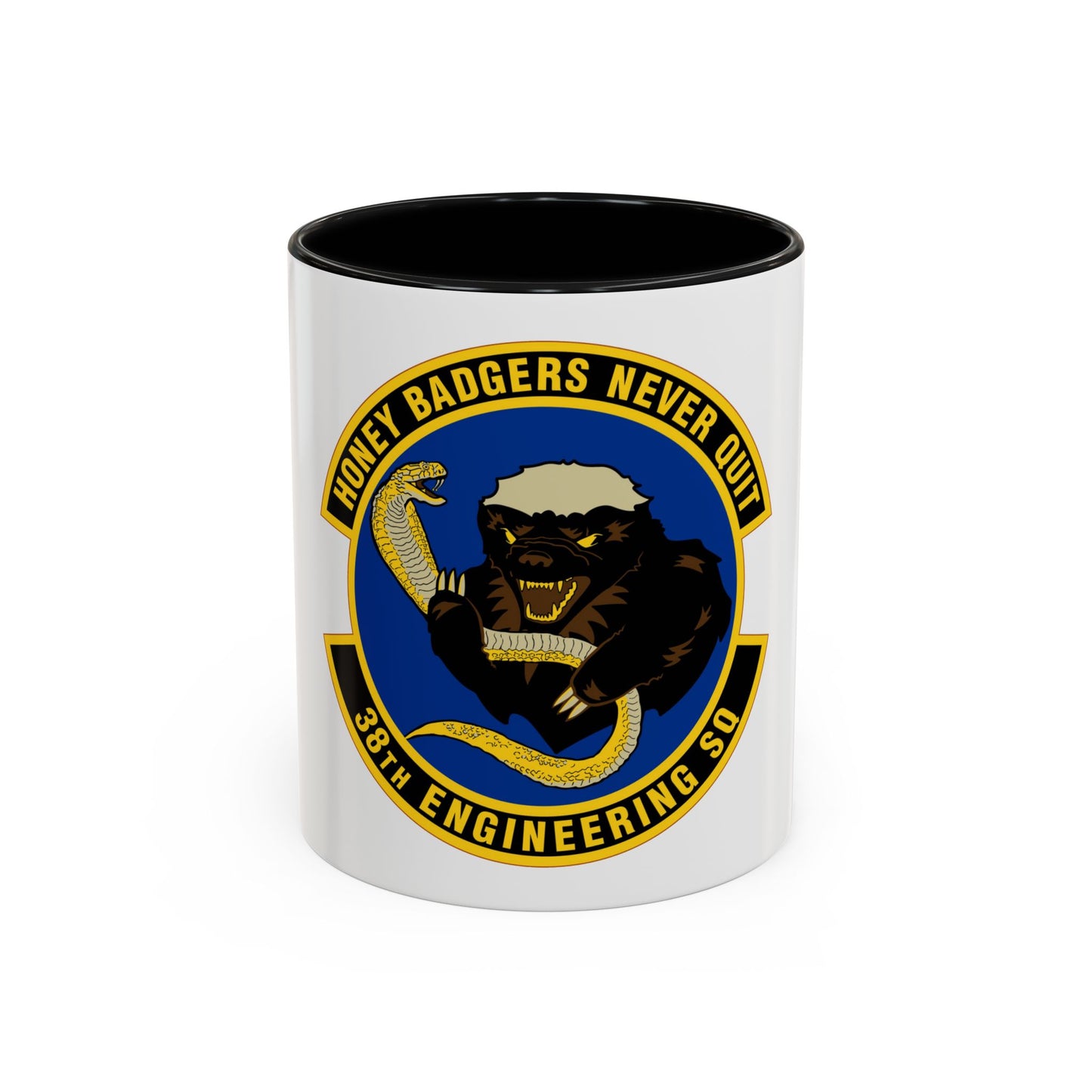 38 Engineering Squadron ACC (U.S. Air Force) Accent Coffee Mug