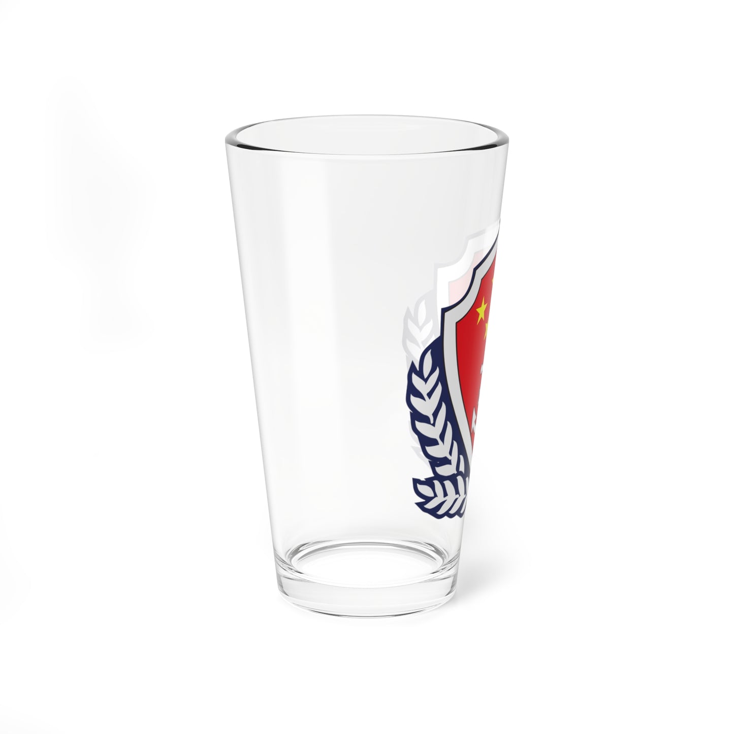 Emblem of China Coast Guard (China) (Coat of Arms) Pint Glass 16oz