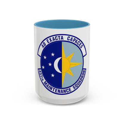 437th Maintenance Squadron (U.S. Air Force) Accent Coffee Mug