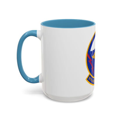 911 Aeromedical Staging Squadron AFRC (U.S. Air Force) Accent Coffee Mug