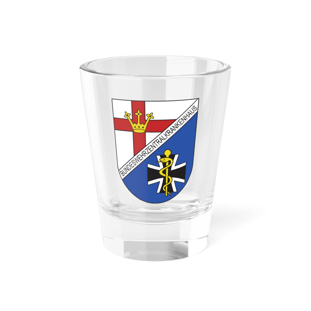BwZKrhs Koblenz (Germany) (Coat of Arms) Shot Glass 1.5oz