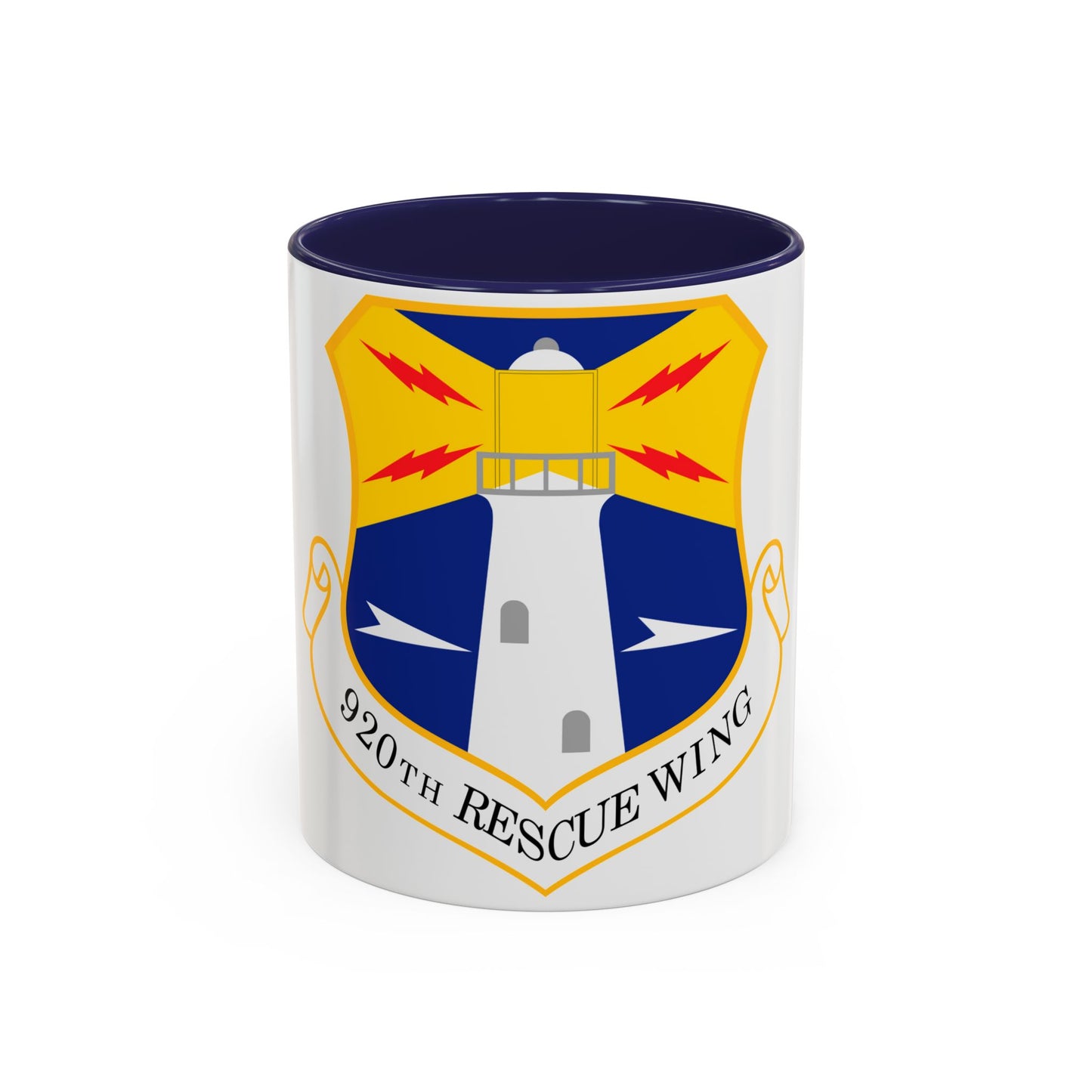 Tasse à café décorative 920e escadre de sauvetage (US Air Force)