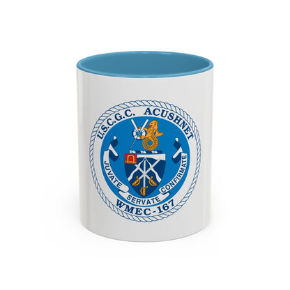 USCGC Acushnet WMEC 167 (U.S. Coast Guard) Accent Coffee Mug