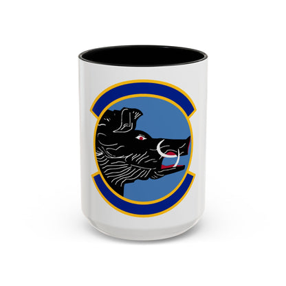 390 Electronic Combat Squadron ACC (U.S. Air Force) Accent Coffee Mug