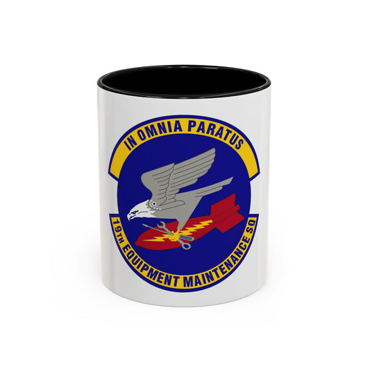 19th Equipment Maintenance Squadron (U.S. Air Force) Accent Coffee Mug