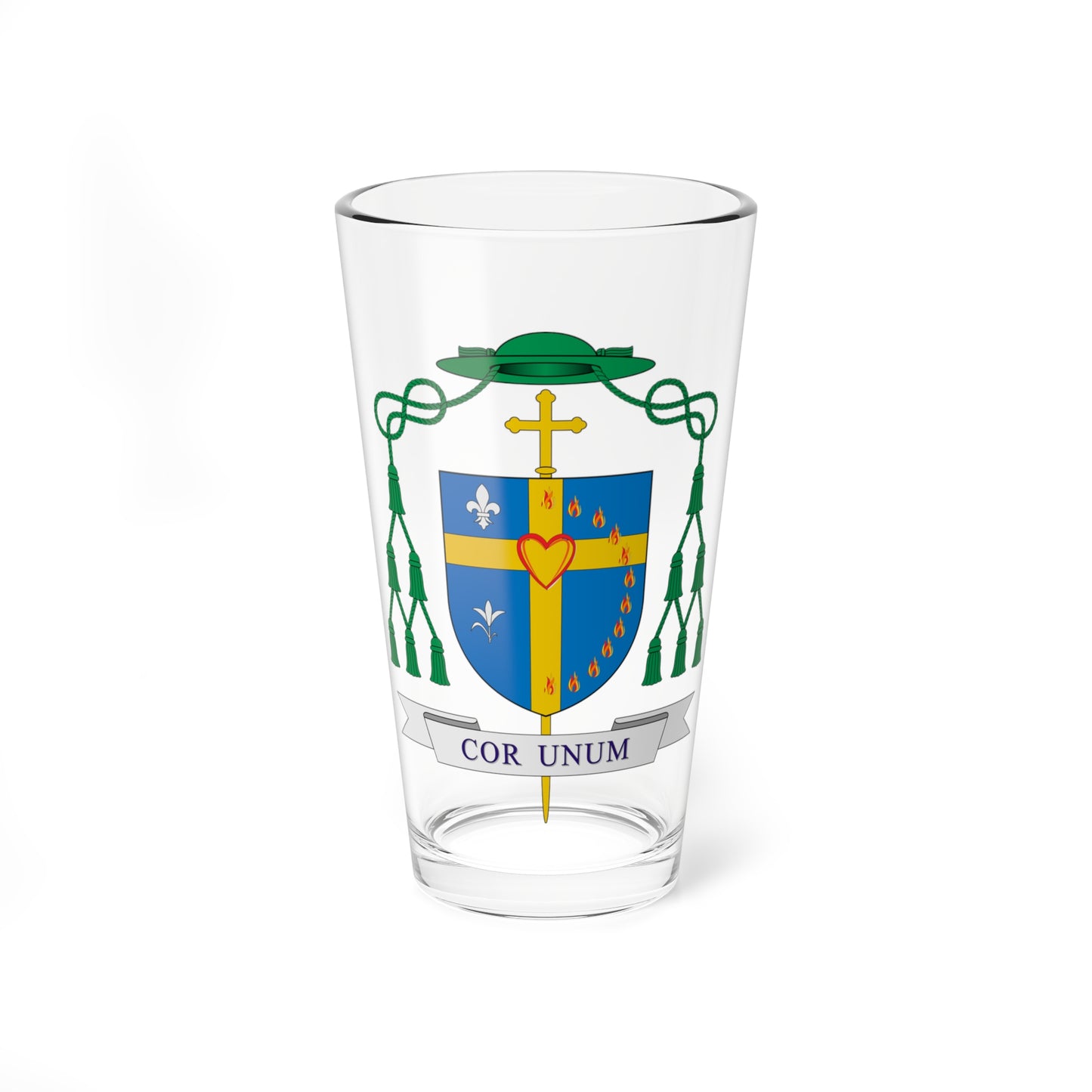 Eacudo de Wilson Luís Angotti Filho (Spain) (Coat of Arms) Pint Glass 16oz