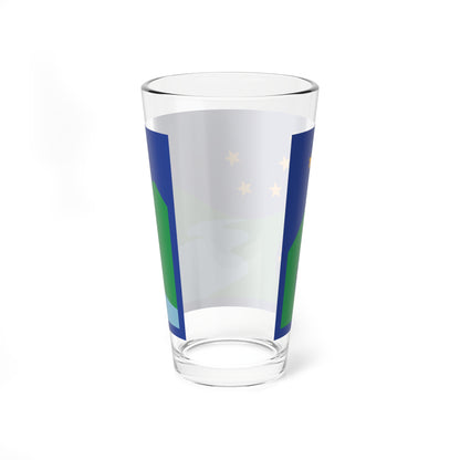 Flag of Pend Oreille County Washington (United States) Pint Glass 16oz