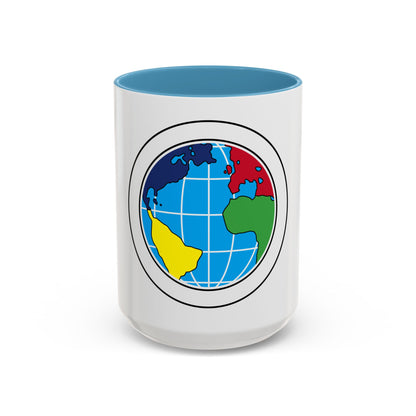 Citizenship in the World (Boy Scout Merit Badge) Accent Coffee Mug