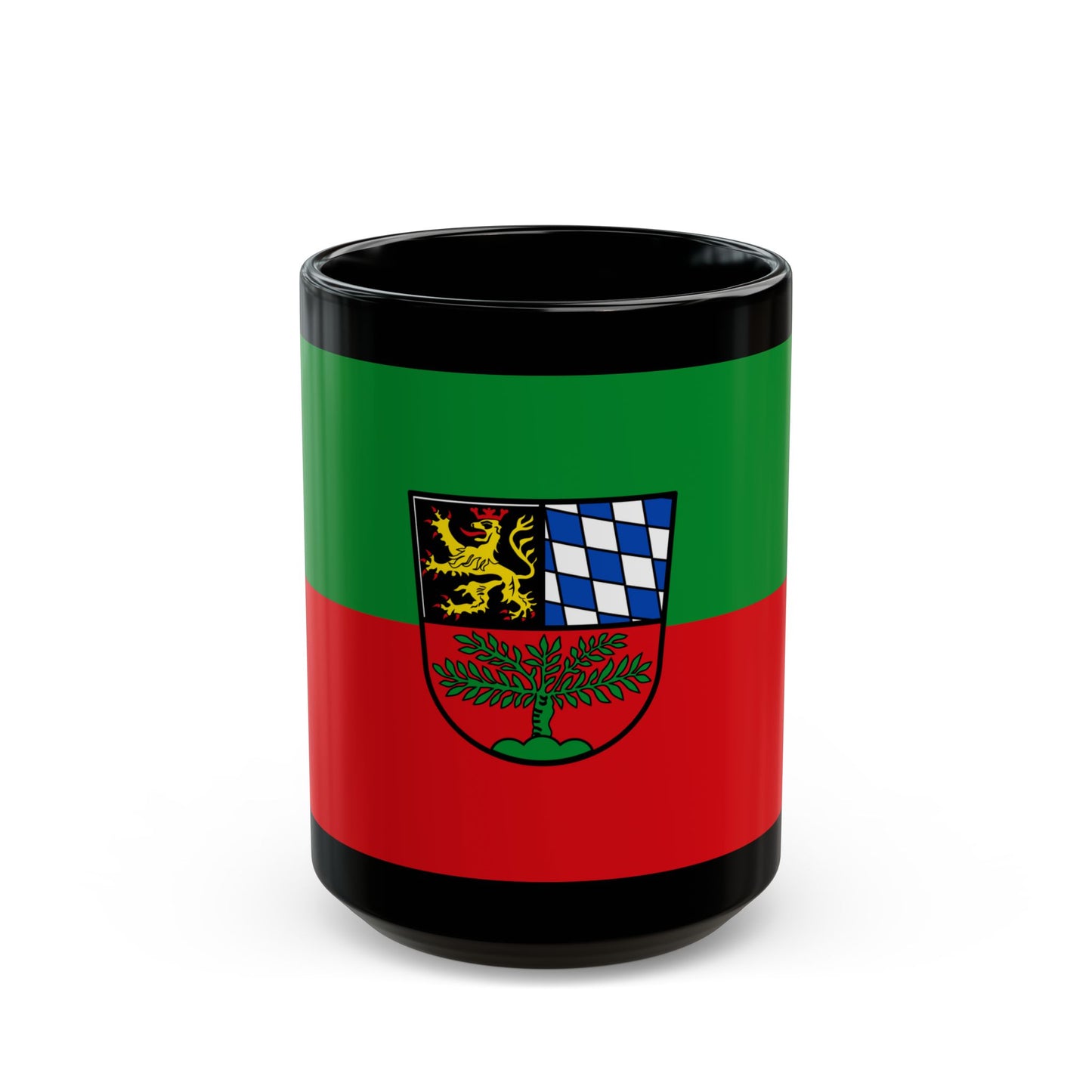 Flag of Weiden in der Oberpfalz Germany - Black Coffee Mug-15oz-Go Mug Yourself