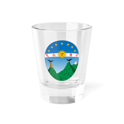 Coat of arms of Ecuador (1835) - Shot Glass 1.5oz