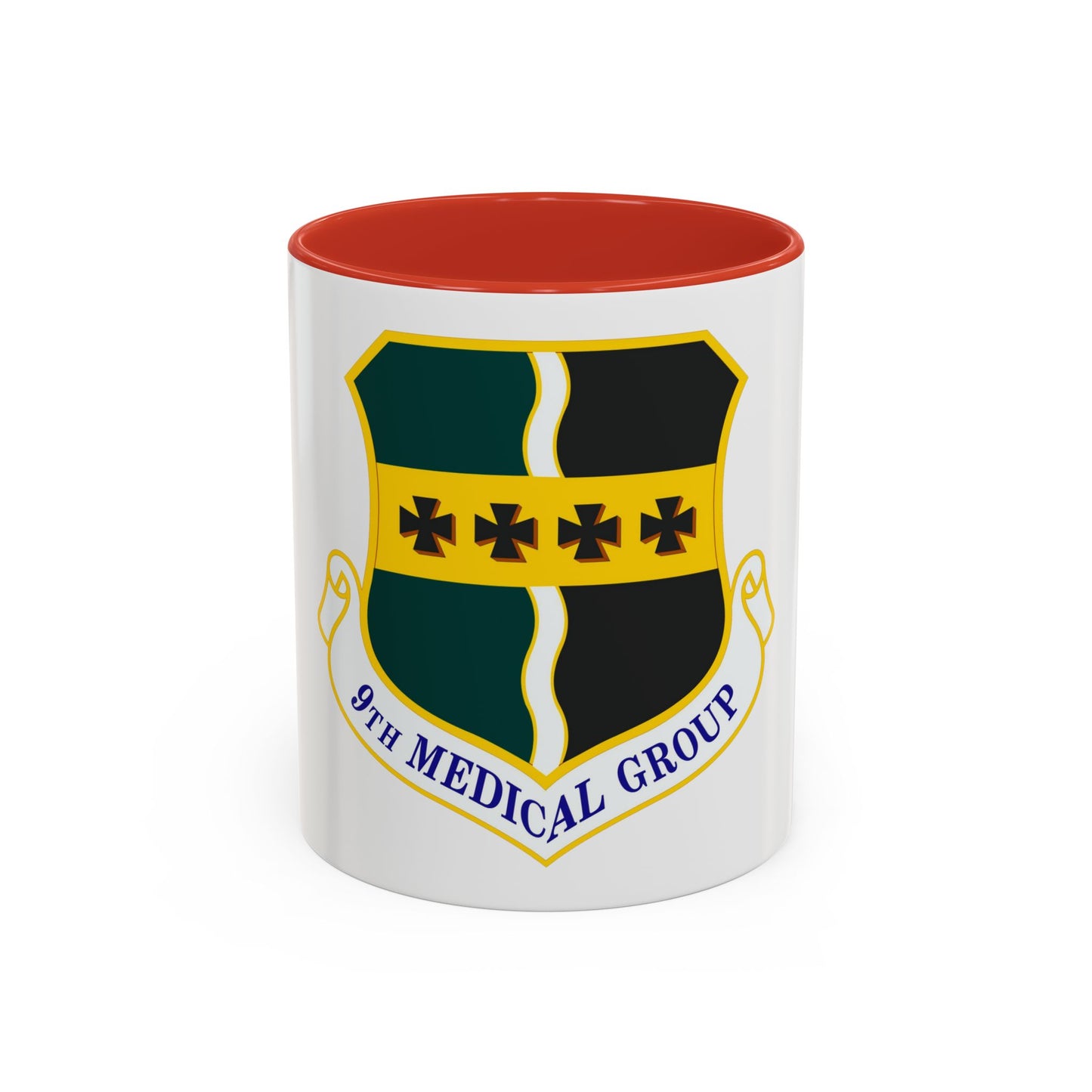 9th Medical Group (U.S. Air Force) Accent Coffee Mug