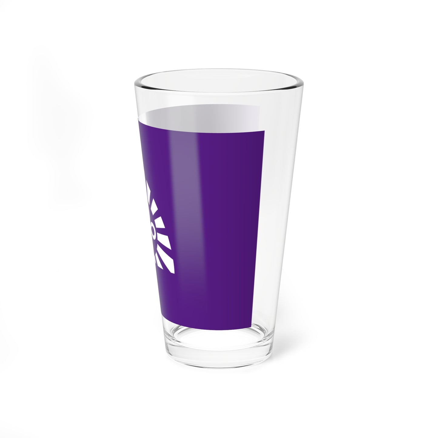 Flag of Miyashiro Saitama (Japan) Pint Glass 16oz