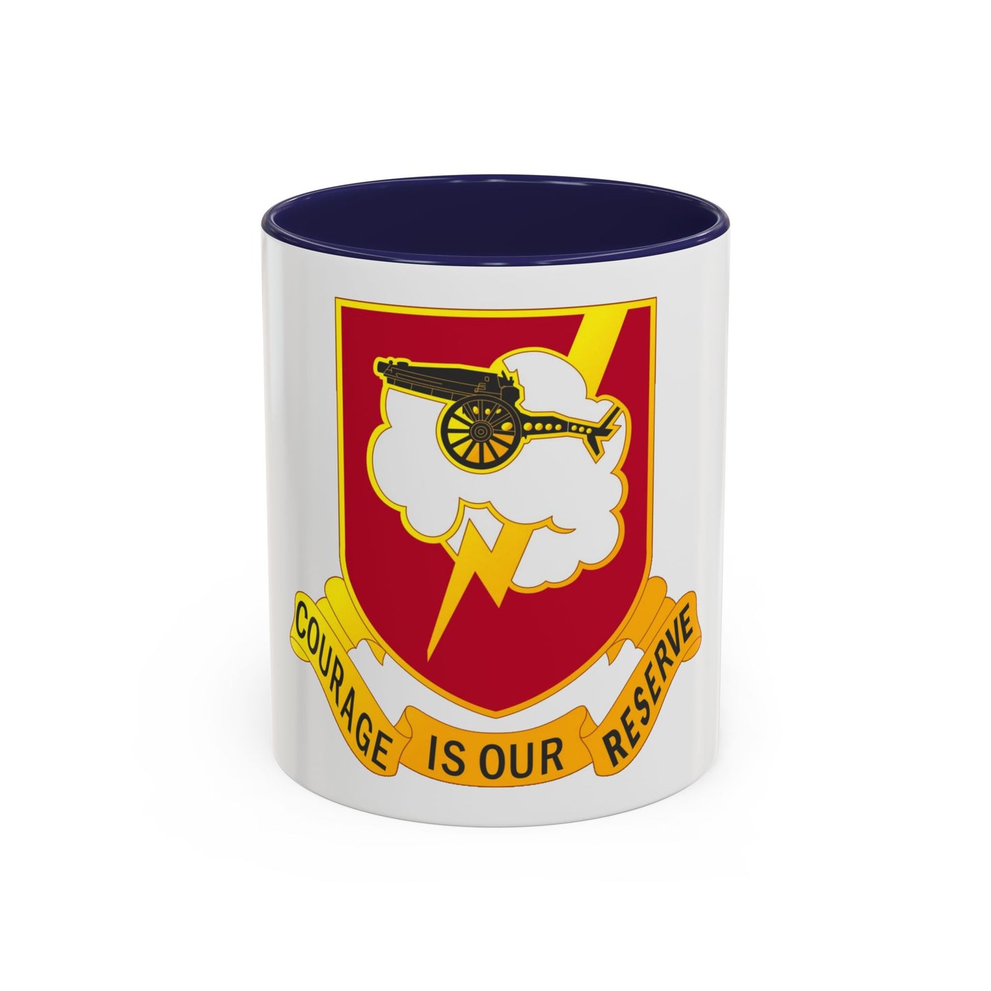 457th Airborne Field Artillery Battalion (U.S. Army) Accent Coffee Mug