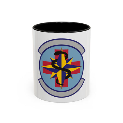 6 Healthcare Operations Squadron AMC (U.S. Air Force) Accent Coffee Mug