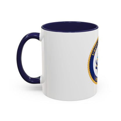 USCGC Bertholf WMSL 750 (U.S. Coast Guard) Accent Coffee Mug