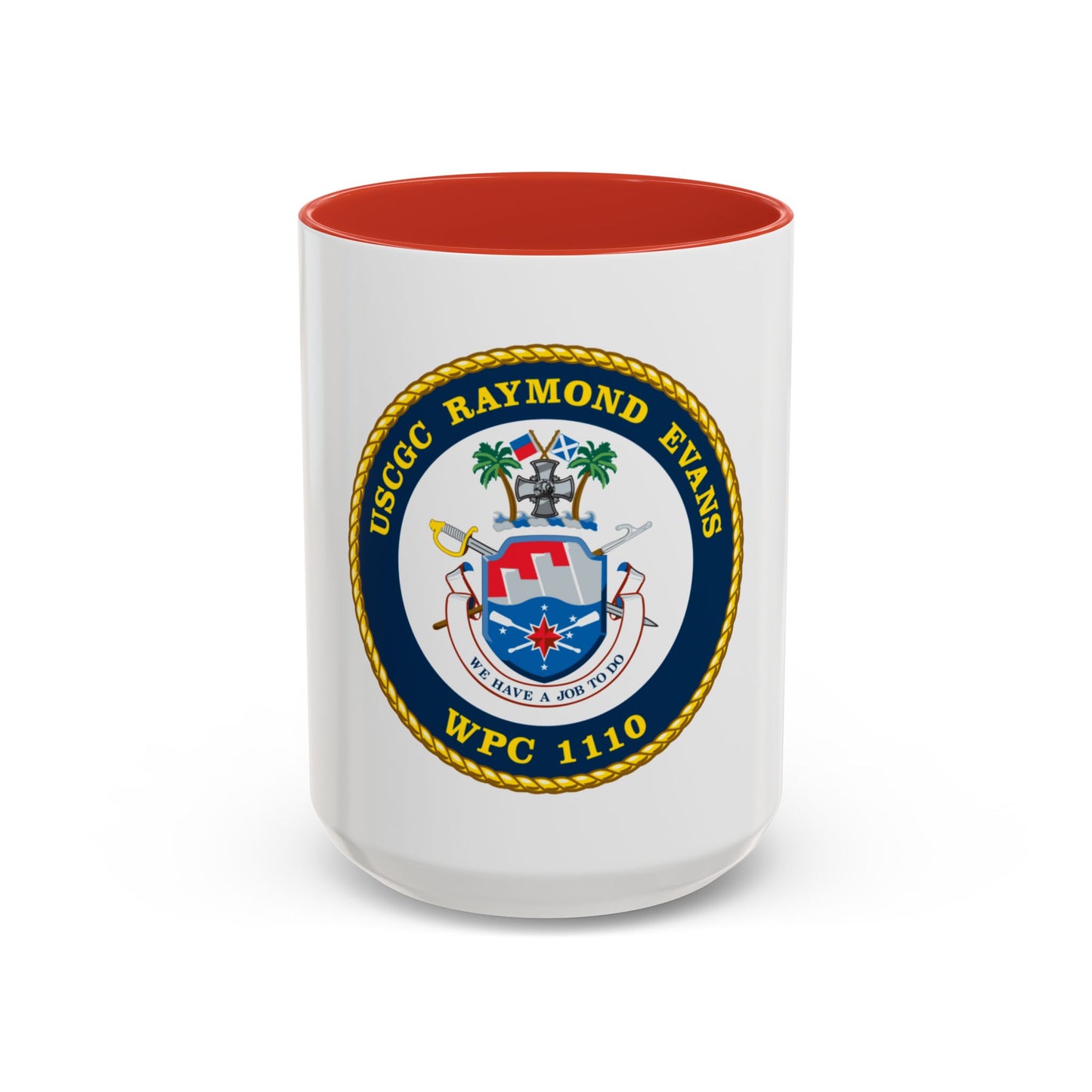 USCGC Raymond Evans WPC 1110 (U.S. Coast Guard) Accent Coffee Mug