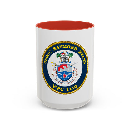 USCGC Raymond Evans WPC 1110 (U.S. Coast Guard) Accent Coffee Mug