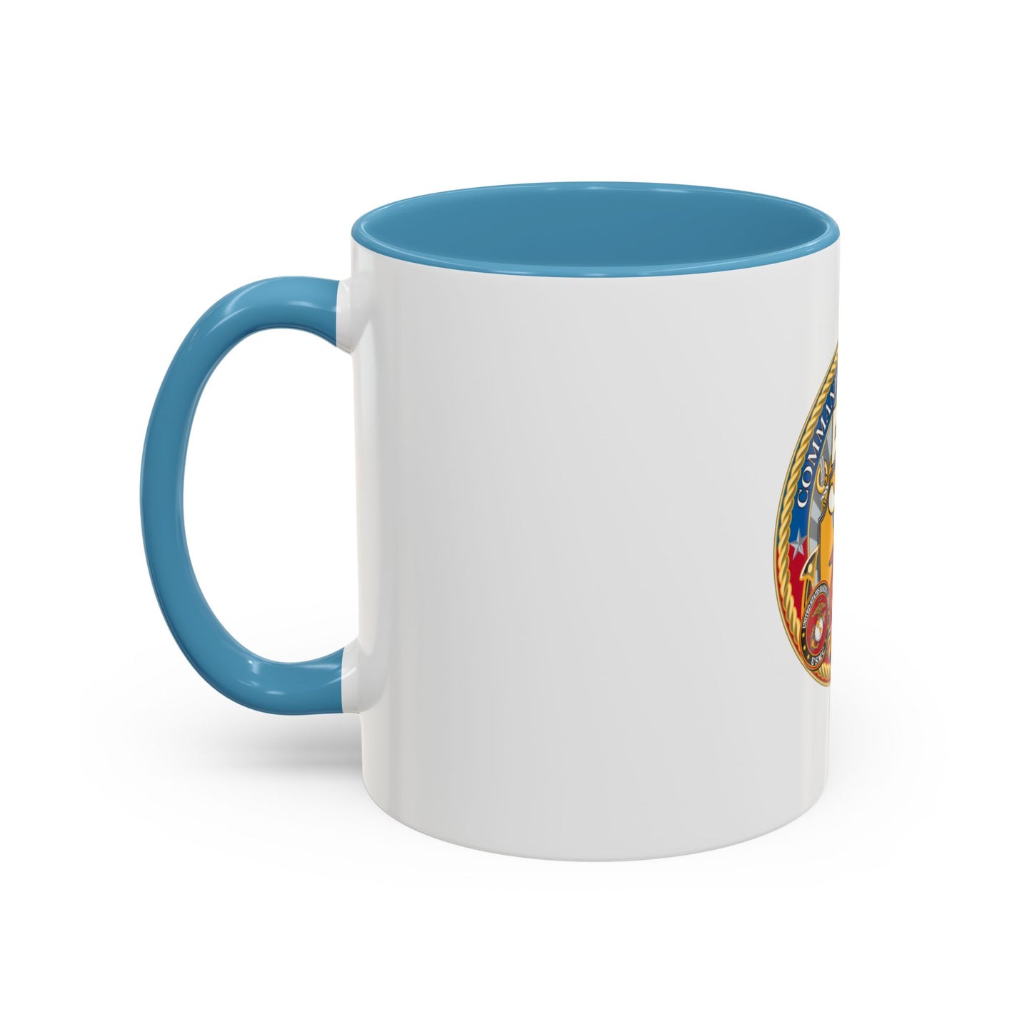 USCGC Command Task Force (U.S. Coast Guard) Accent Coffee Mug