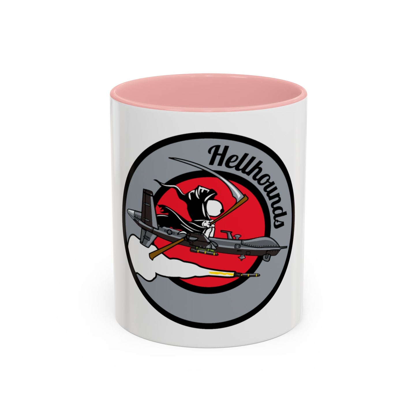 Hellbound Snoopy 20th ASq (U.S. Air Force) Accent Coffee Mug