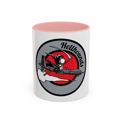Hellbound Snoopy 20th ASq (U.S. Air Force) Accent Coffee Mug
