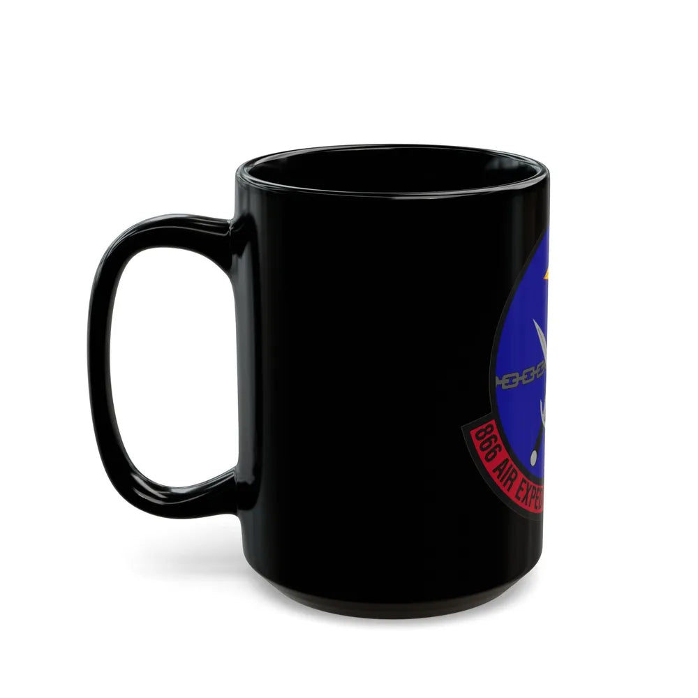 866th Air Expeditionary Squadron (U.S. Air Force) Black Coffee Mug-Go Mug Yourself