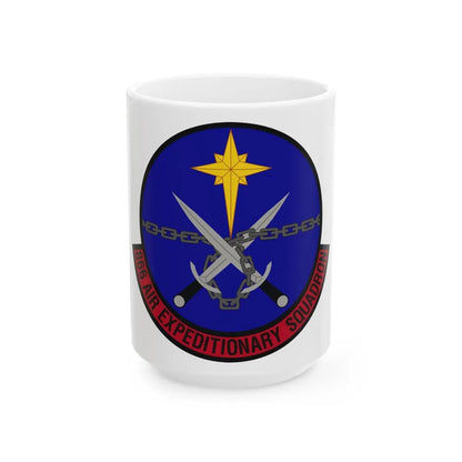 866th Air Expeditionary Squadron (U.S. Air Force) White Coffee Mug-15oz-Go Mug Yourself