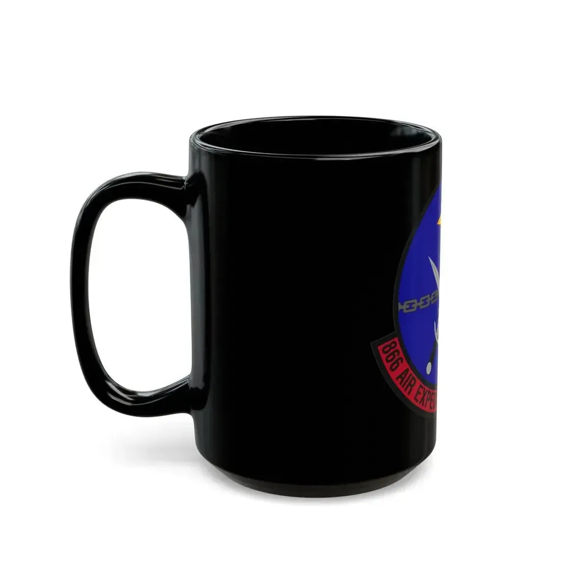 866th Air Expeditionary Squadron (U.S. Air Force) Black Coffee Mug - Go Mug Yourself