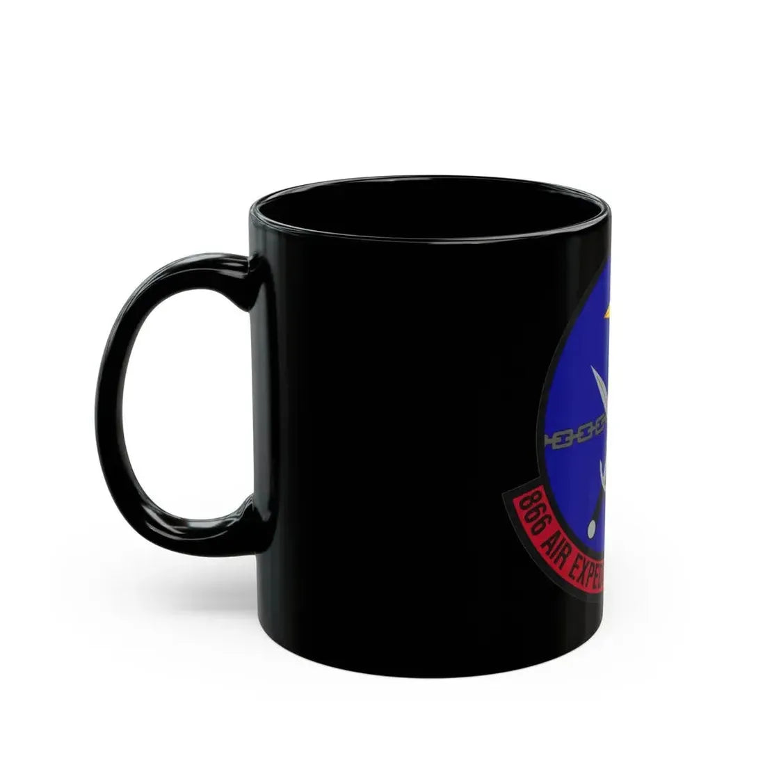 866th Air Expeditionary Squadron (U.S. Air Force) Black Coffee Mug - Go Mug Yourself