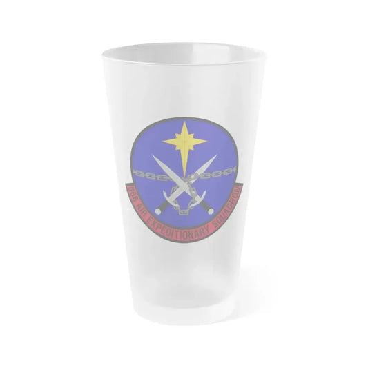 866th Air Expeditionary Squadron (U.S. Air Force) Frosted Pint Glass 16oz Default Title - Go Mug Yourself