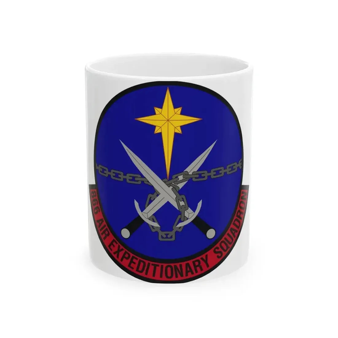 866th Air Expeditionary Squadron (U.S. Air Force) White Coffee Mug 11oz - Go Mug Yourself