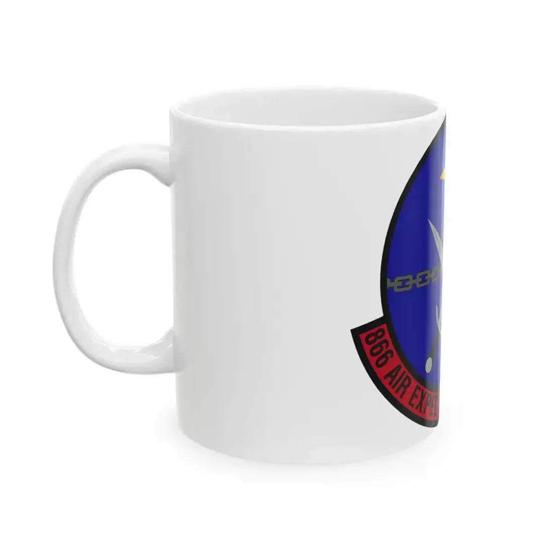 866th Air Expeditionary Squadron (U.S. Air Force) White Coffee Mug - Go Mug Yourself
