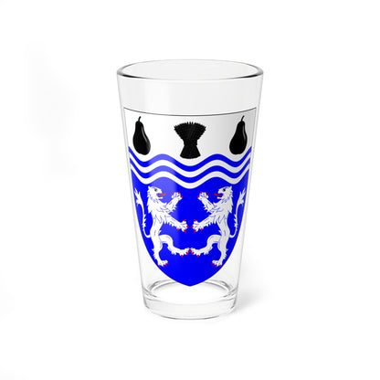 University of Worcester arms (United Kingdom) (Coat of Arms) Pint Glass 16oz