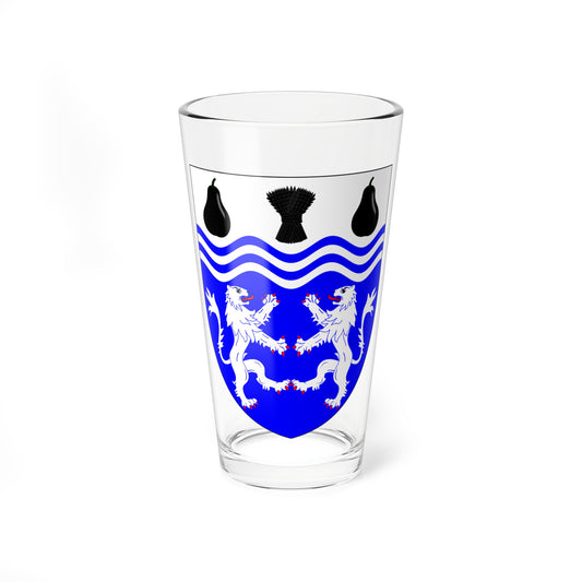 University of Worcester arms (United Kingdom) (Coat of Arms) Pint Glass 16oz