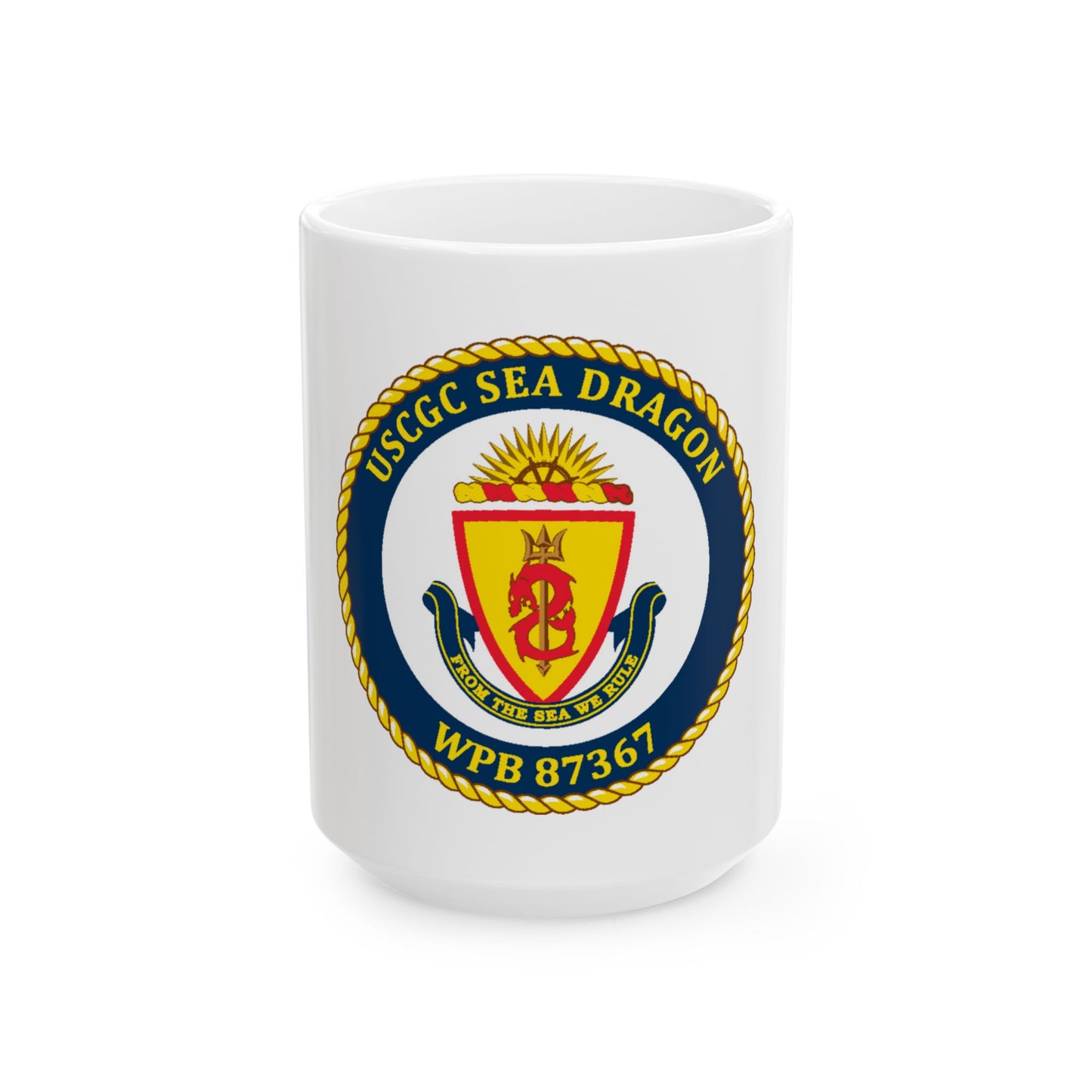 USCGC Sea Dragon WPB 87367 (U.S. Coast Guard) White Coffee Mug