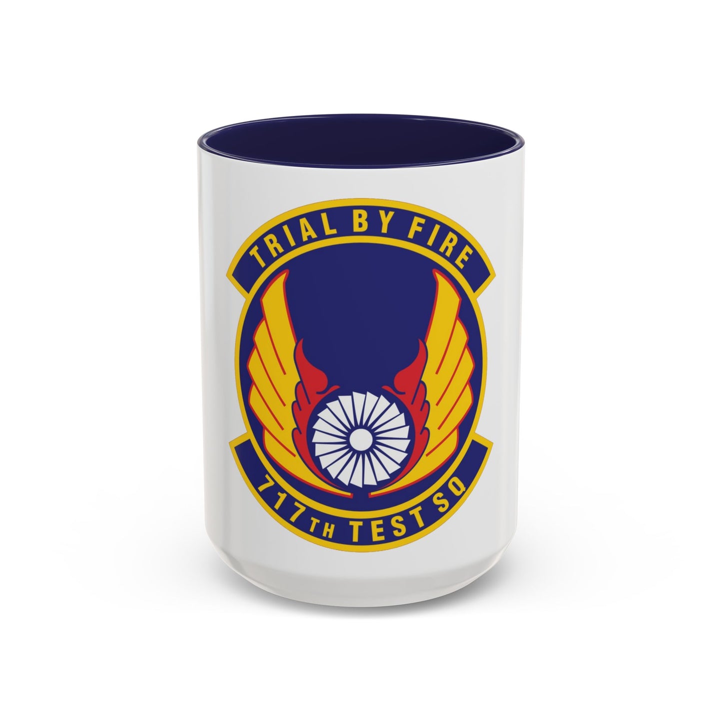 717th Test Squadron (U.S. Air Force) Accent Coffee Mug