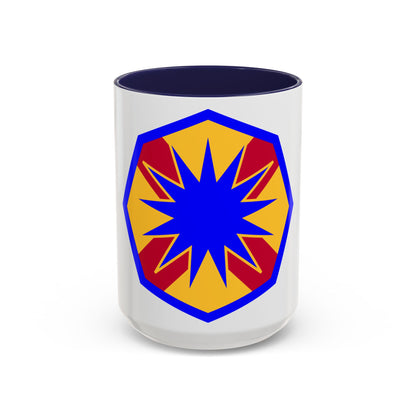 13th Sustainment Command Expeditionary (U.S. Army) Accent Coffee Mug