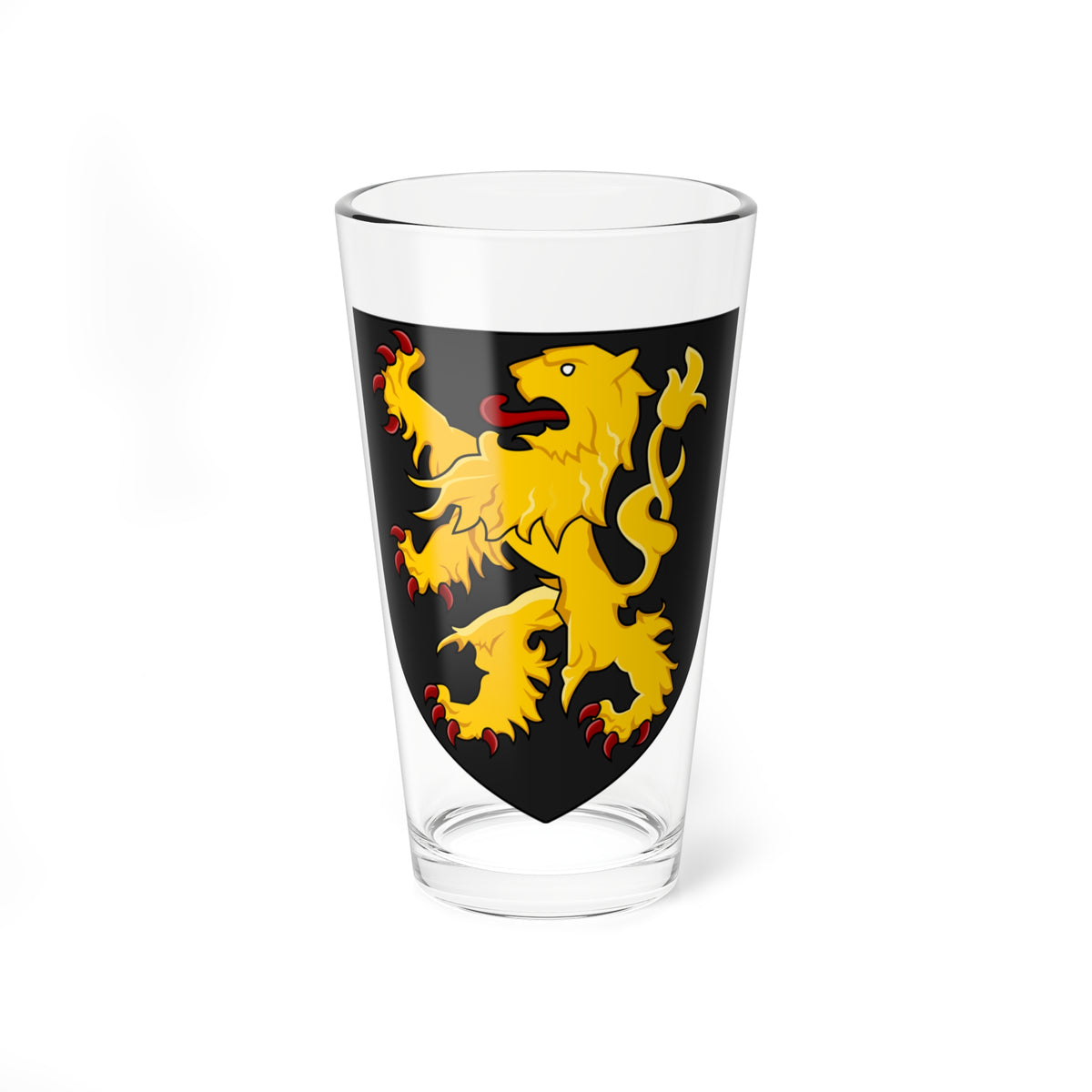 Wapenschild van Brabant (Netherlands) (Coat of Arms) Pint Glass 16oz
