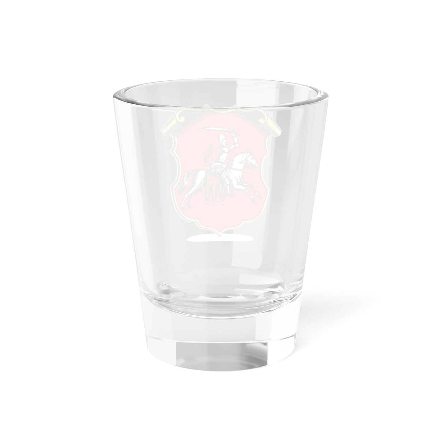 Herbarz Kaspra Niesieckiego Минское (Lithuania) (Coat of Arms) Shot Glass 1.5oz