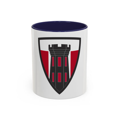 176 Engineer Brigade (U.S. Army) Accent Coffee Mug