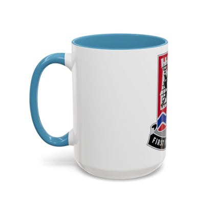 898 Engineer Battalion (U.S. Army) Accent Coffee Mug