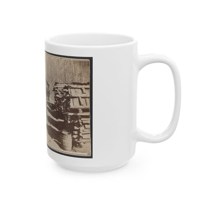 Art. Qts. 64 U.S.C., Palmyra Bend, Miss. (U.S. Civil War) White Coffee Mug