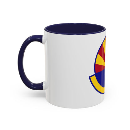 56 Healthcare Operations Squadron AETC (U.S. Air Force) Accent Coffee Mug